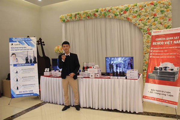 Hình ảnh giới thiệu máy bộ đàm Hypersia tại Đà nẵng